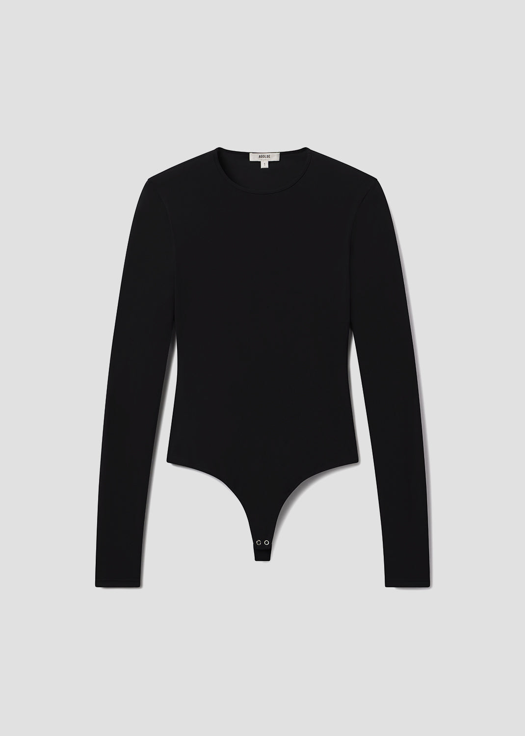 Aura Long Sleeve Bodysuit in Black