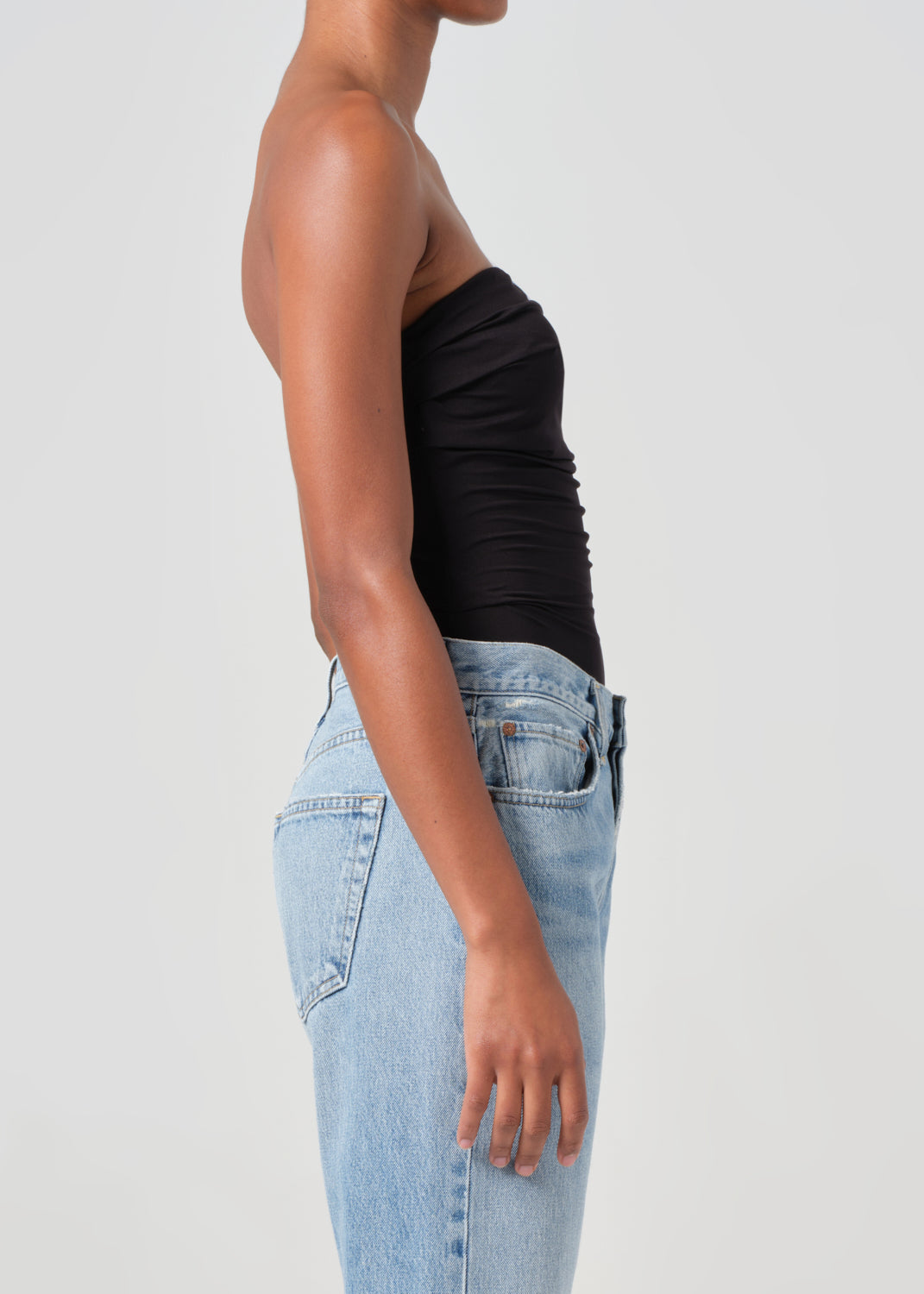 Gwyneth Bodysuit in Black