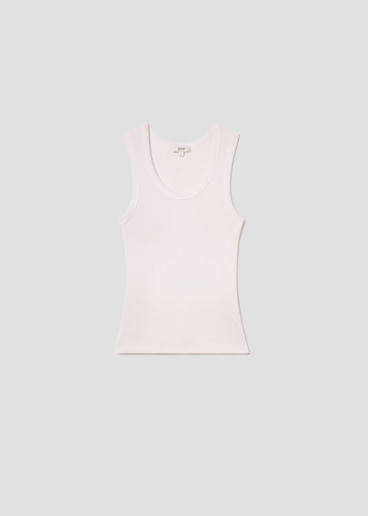 Poppy Tank in White
