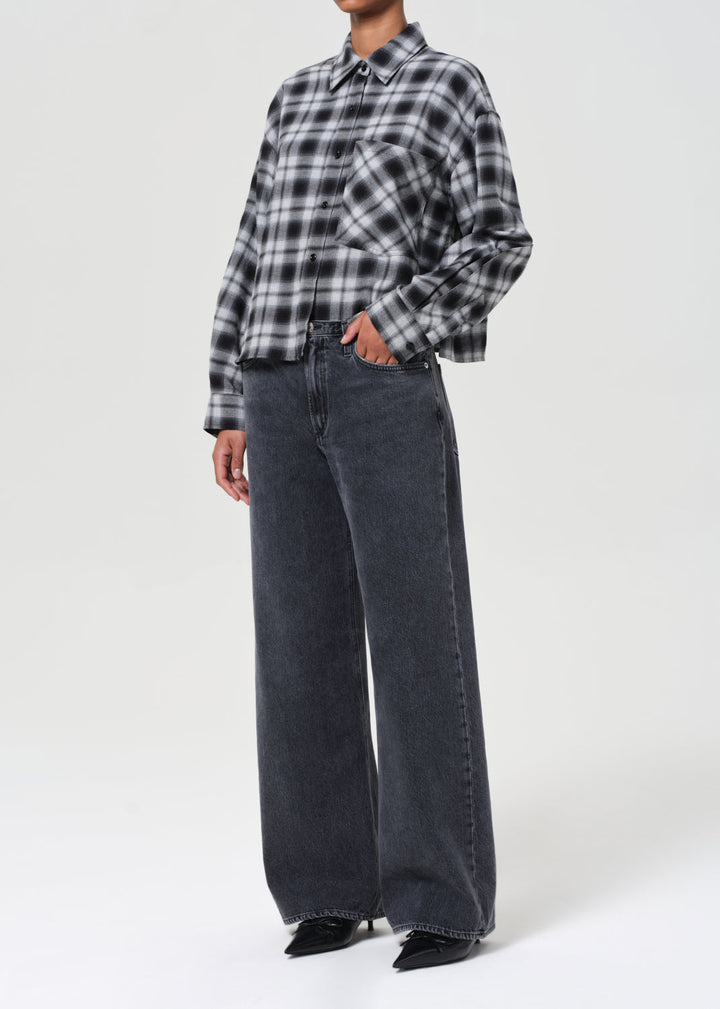 Comer Shirt in Nero Check