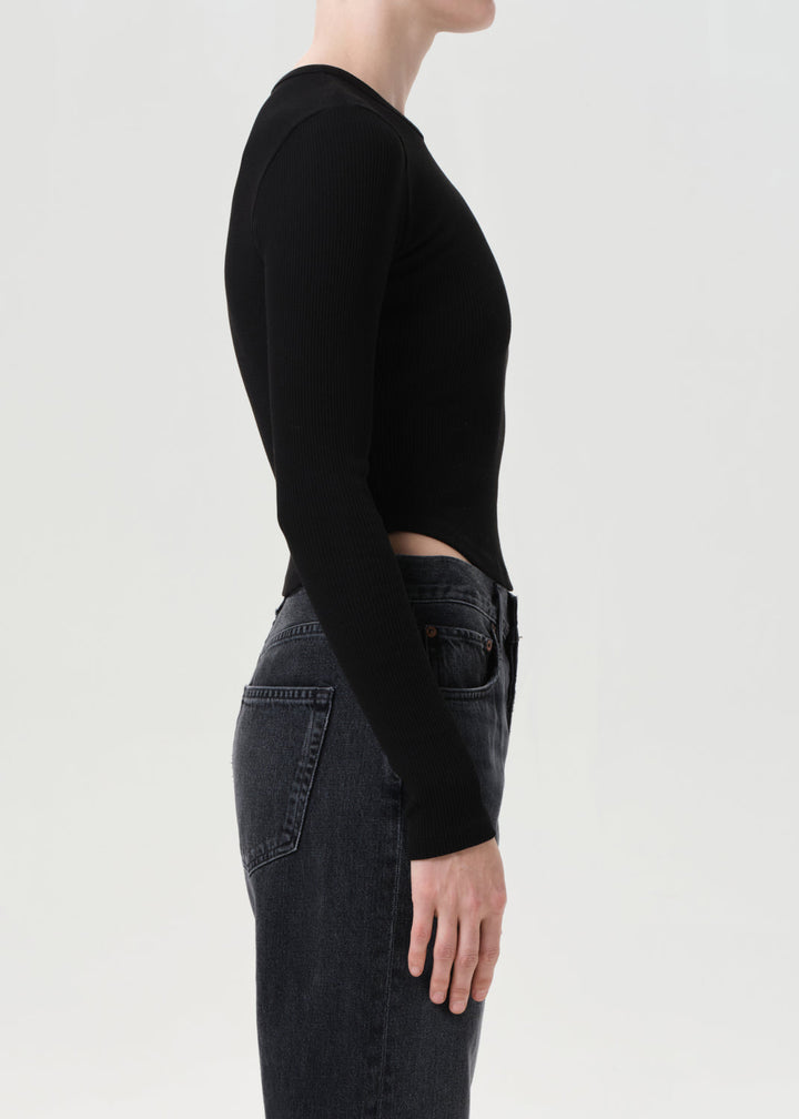 Neema Tee in Black