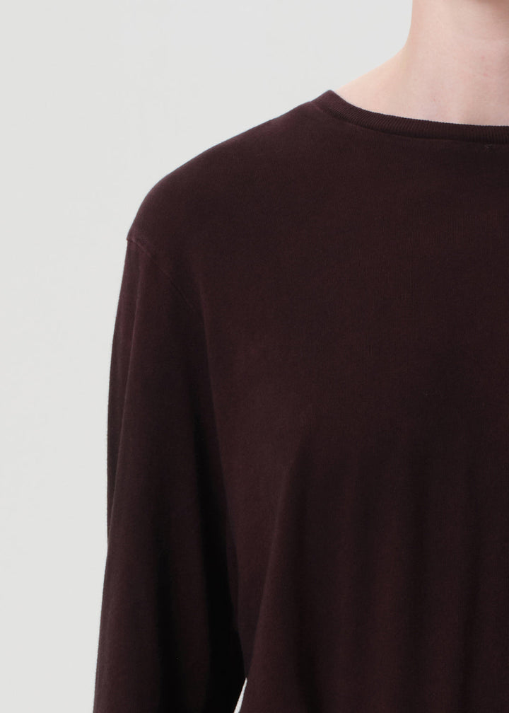 Sydney Long Sleeve Tee in Cipher
