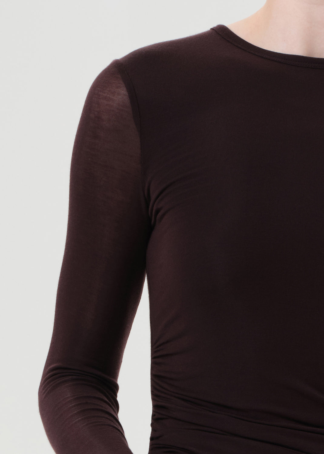 Eve Twist Tee in Root