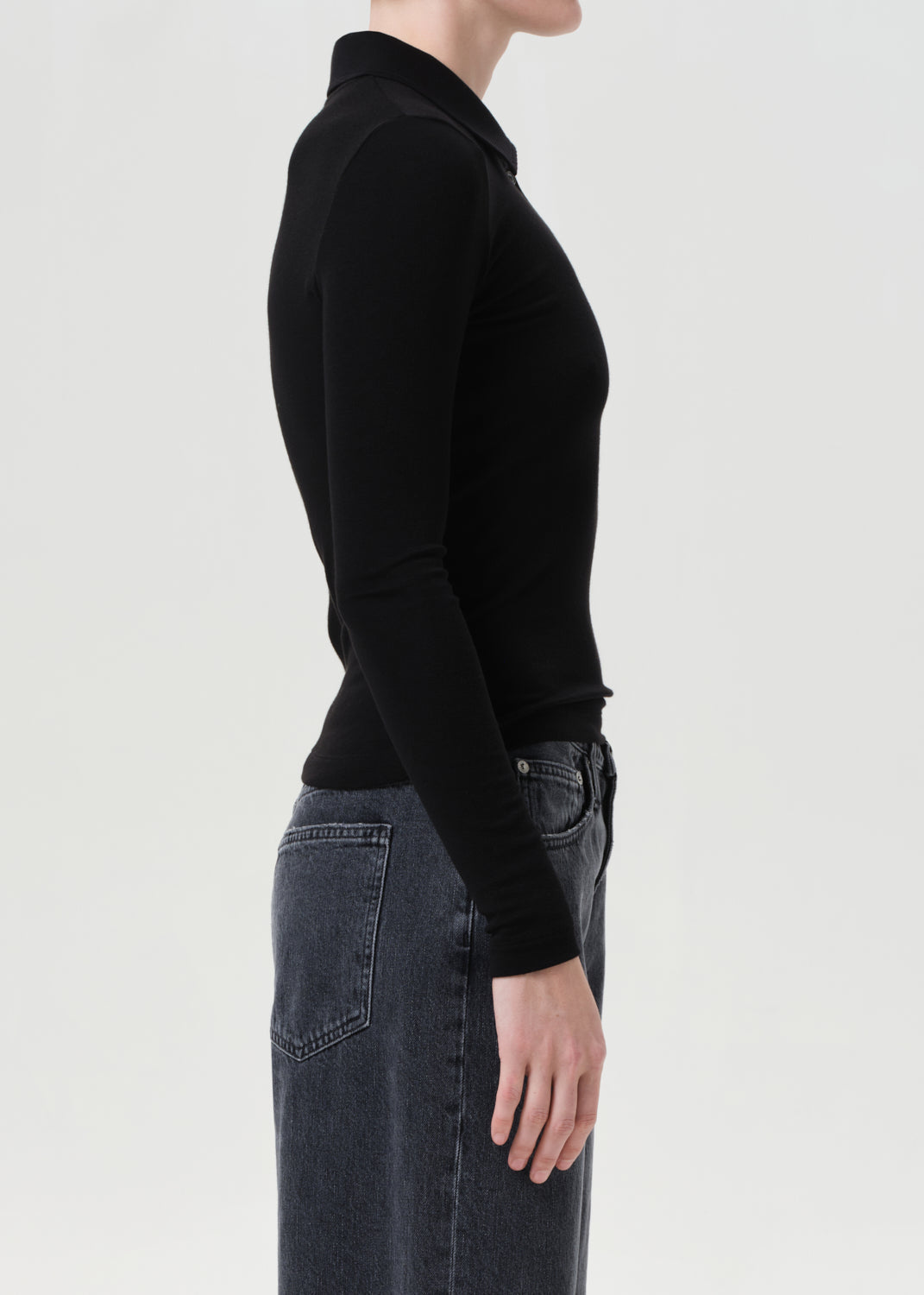 Amos Polo in Black