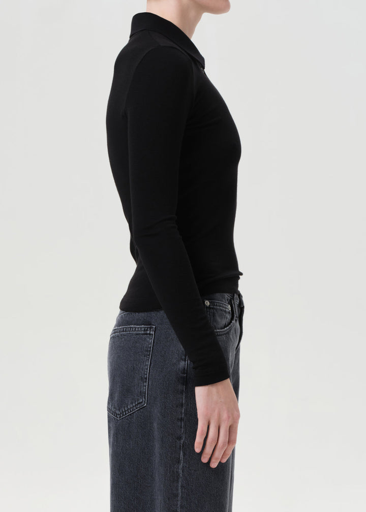 Amos Polo in Black