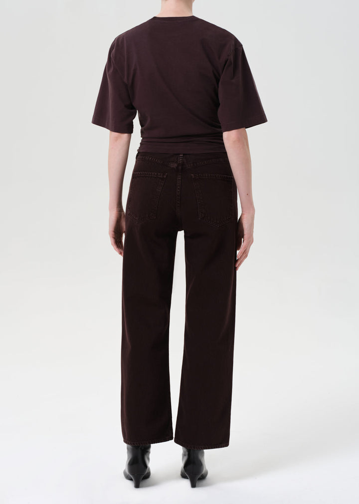 Ren High Rise Wide Leg in Sloe Berry