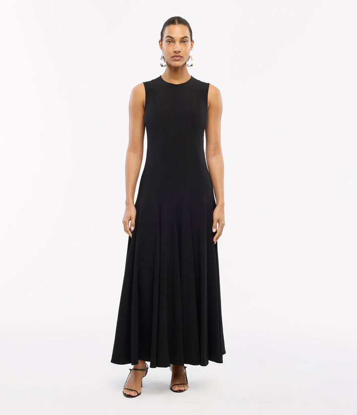 Panelled Flare Dress