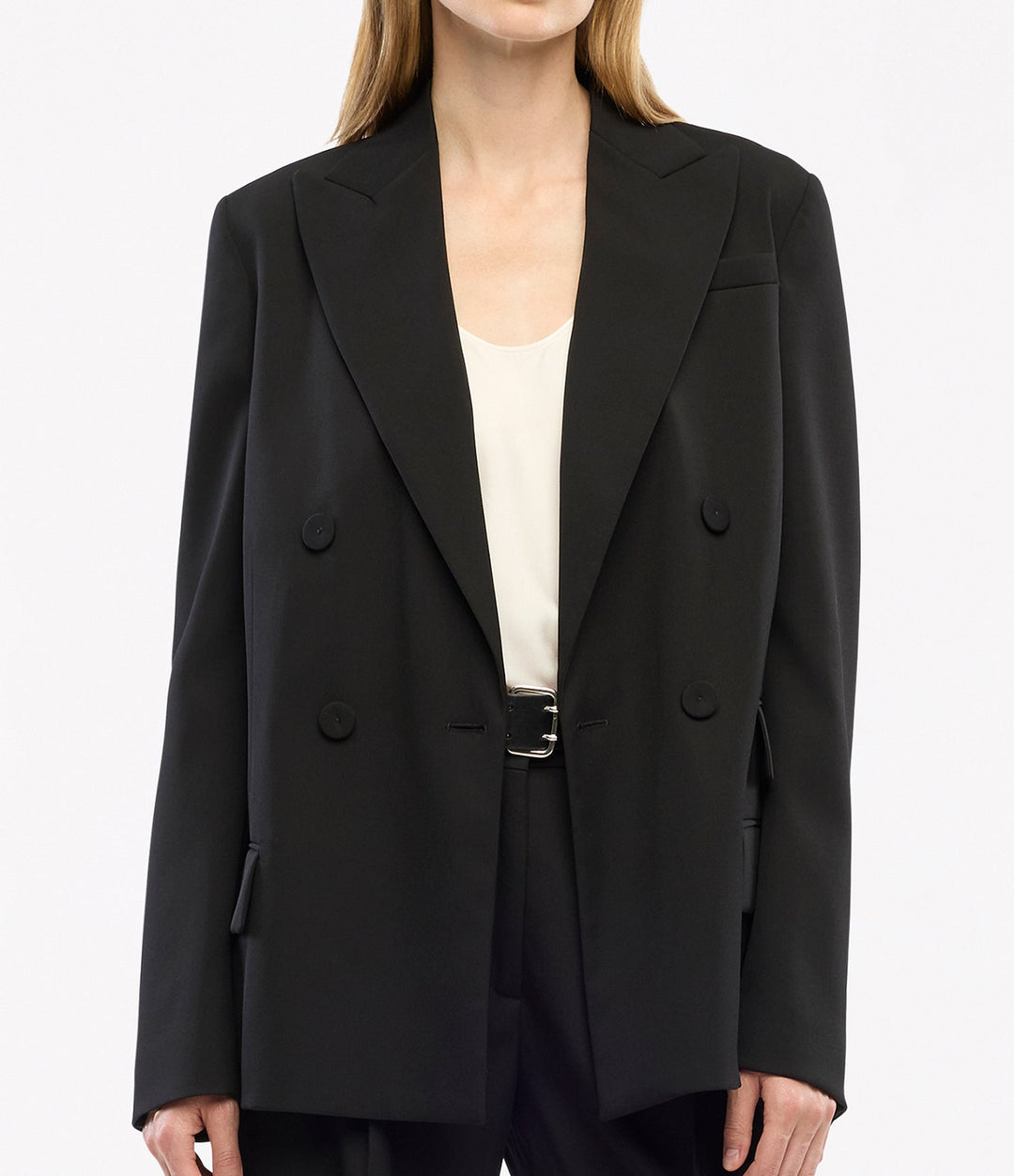 Oversized Double Breasted Jacket