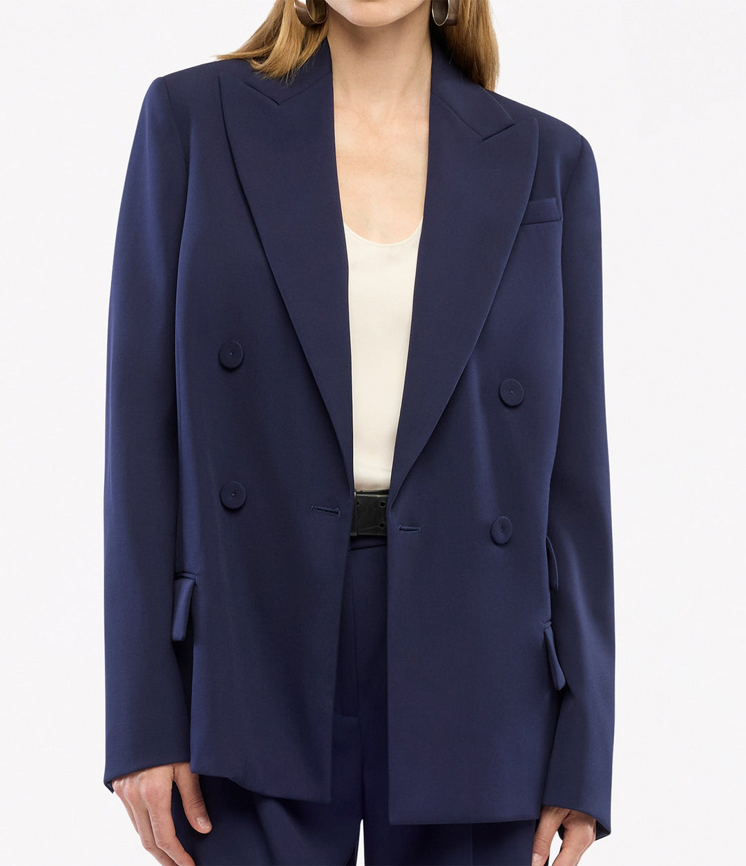 Oversized Double Breasted Jacket