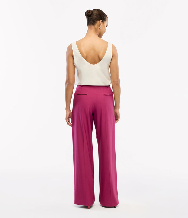 Relaxed Wide Leg Pant