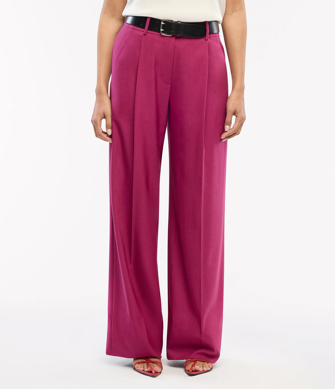 Relaxed Wide Leg Pant