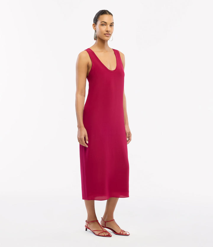 Silk Tank Dress