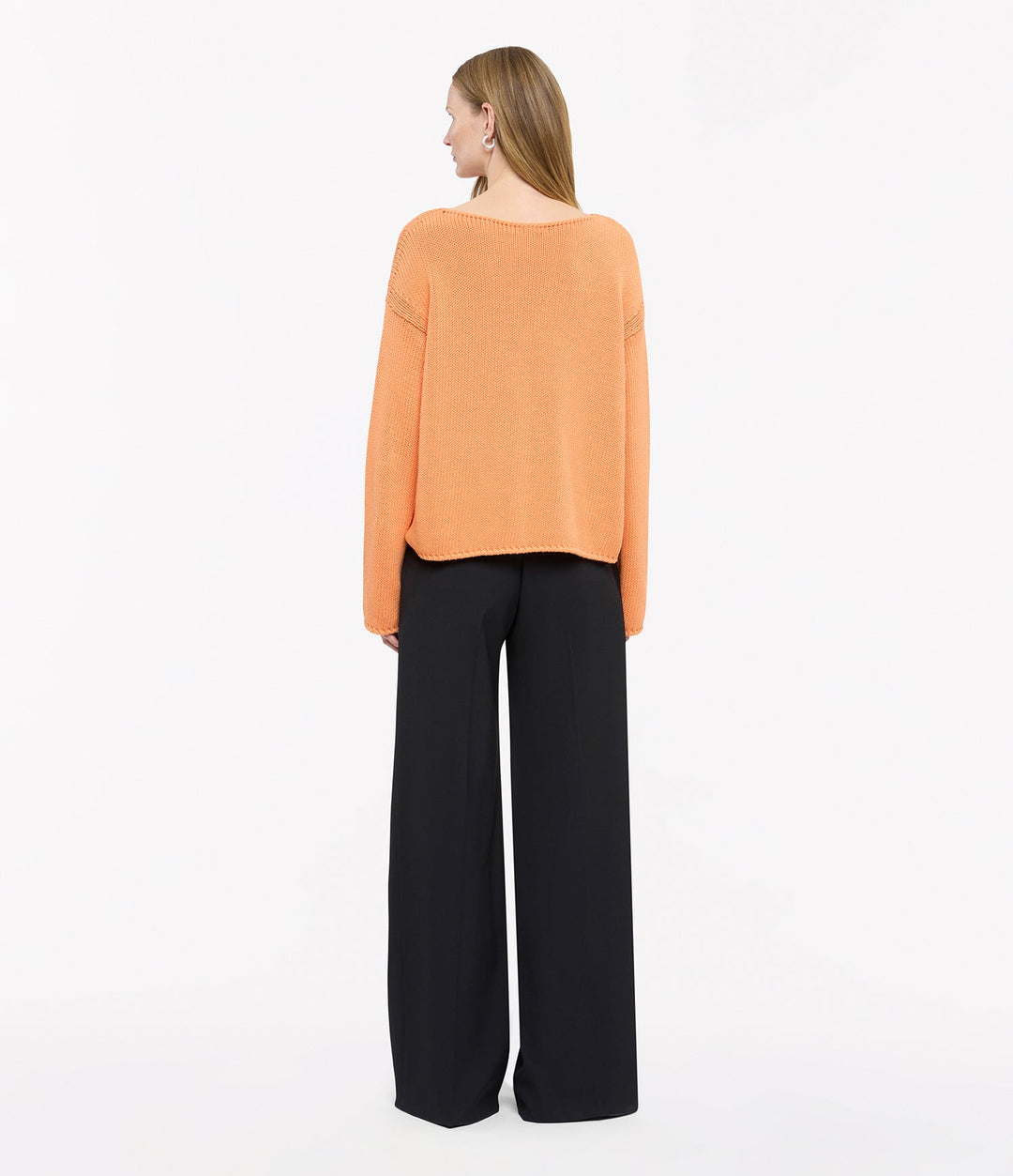 Draped Knit Sweater