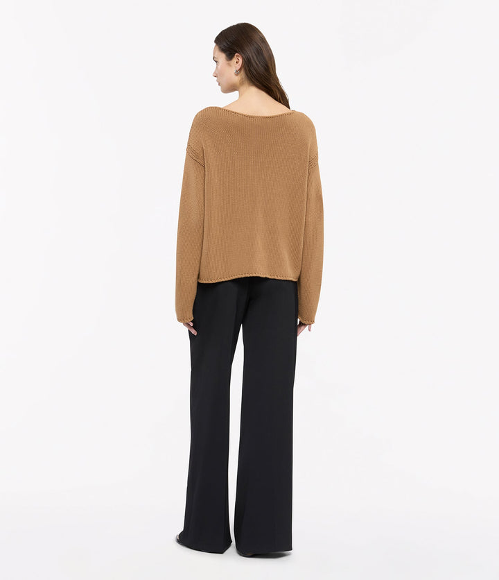 Draped Knit Sweater