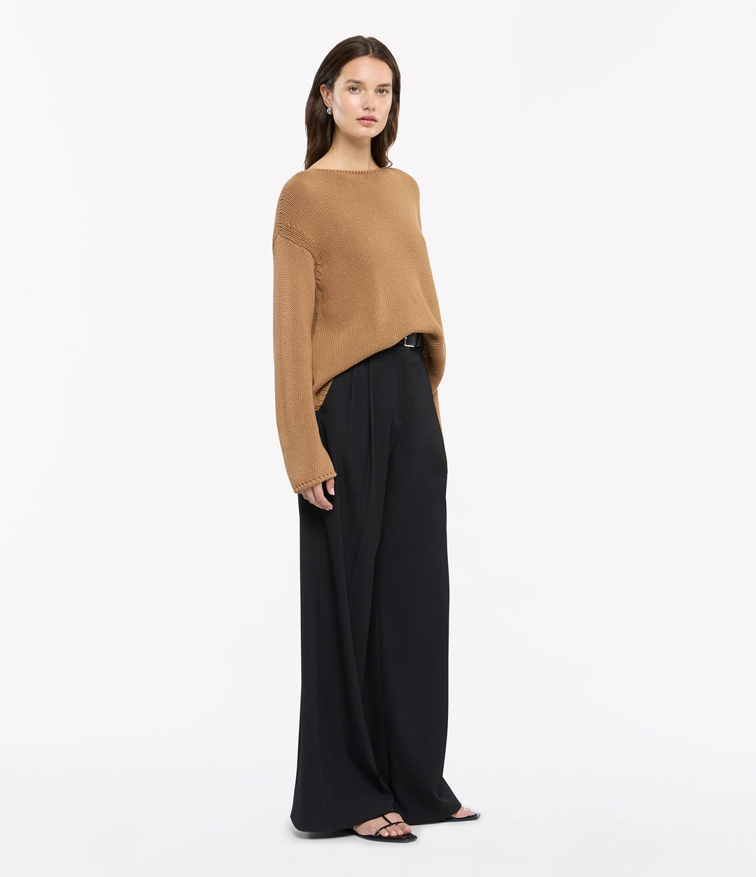 Draped Knit Sweater - Resale