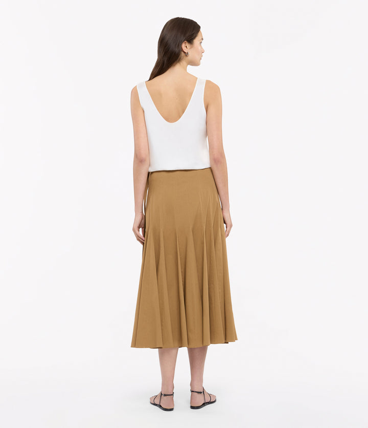 Panel Wrap Skirt