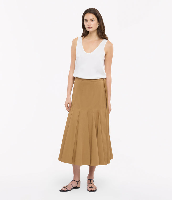 Panel Wrap Skirt