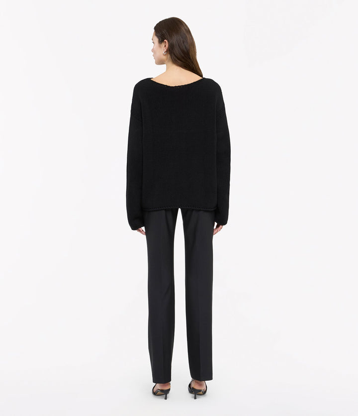Draped Knit Sweater - Resale