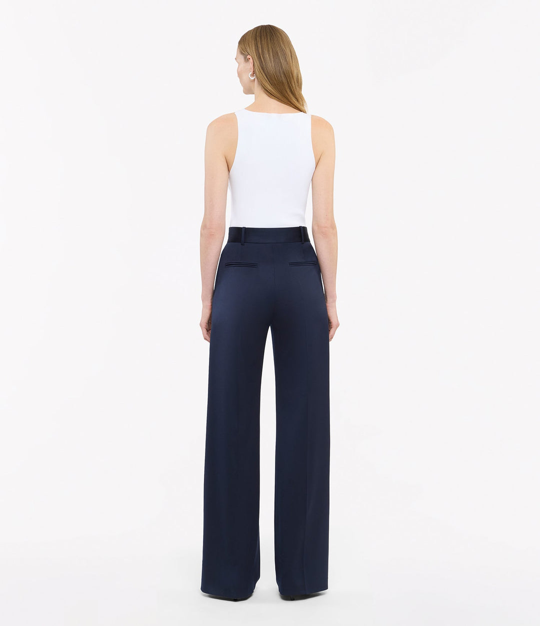 Wide Leg Suit Pant