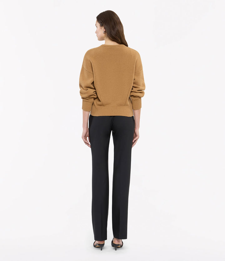 Cashmere Knit Sweatshirt