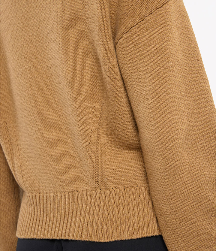 Cashmere Knit Sweatshirt