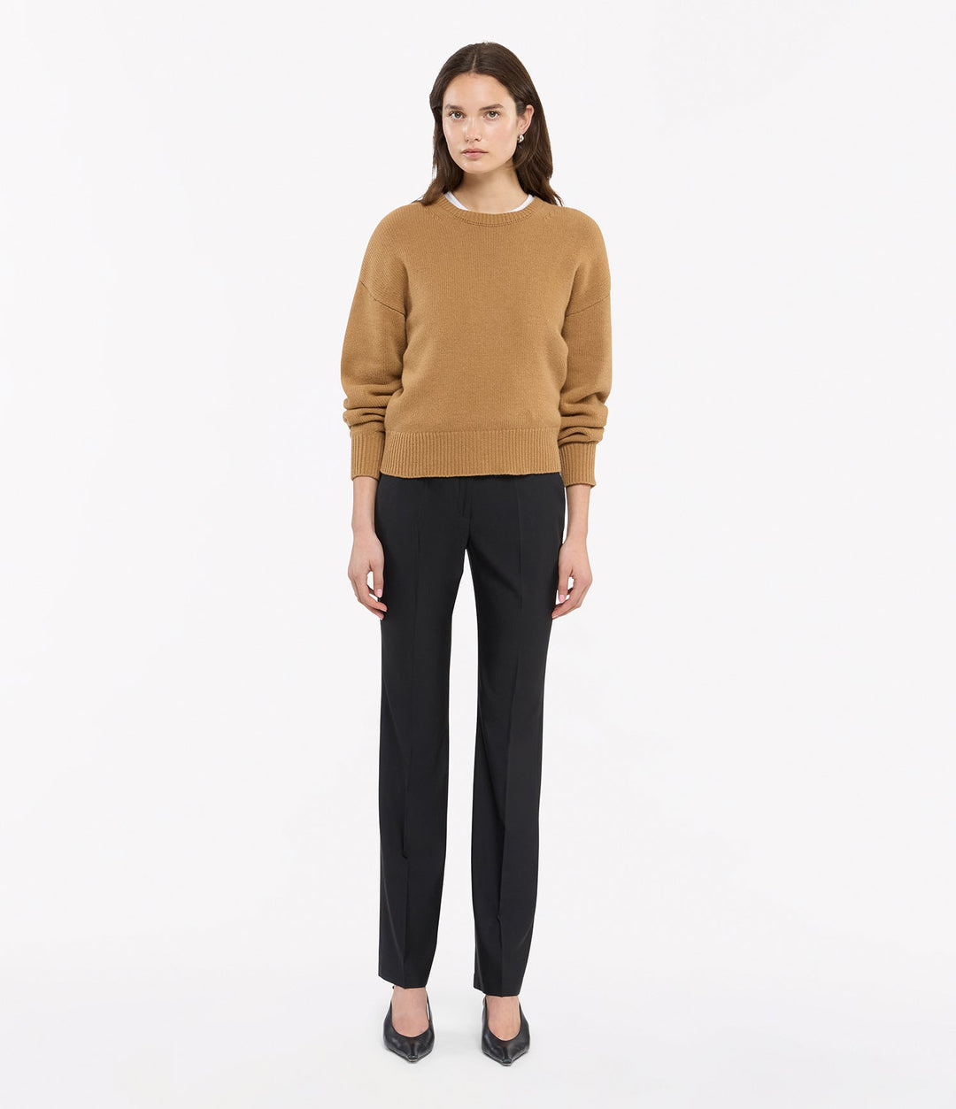 Cashmere Knit Sweatshirt