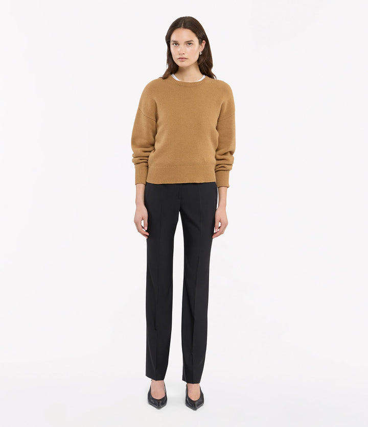 Cashmere Knit Sweatshirt