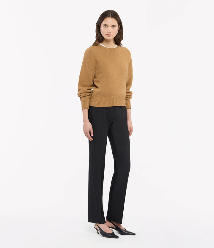 Cashmere Knit Sweatshirt