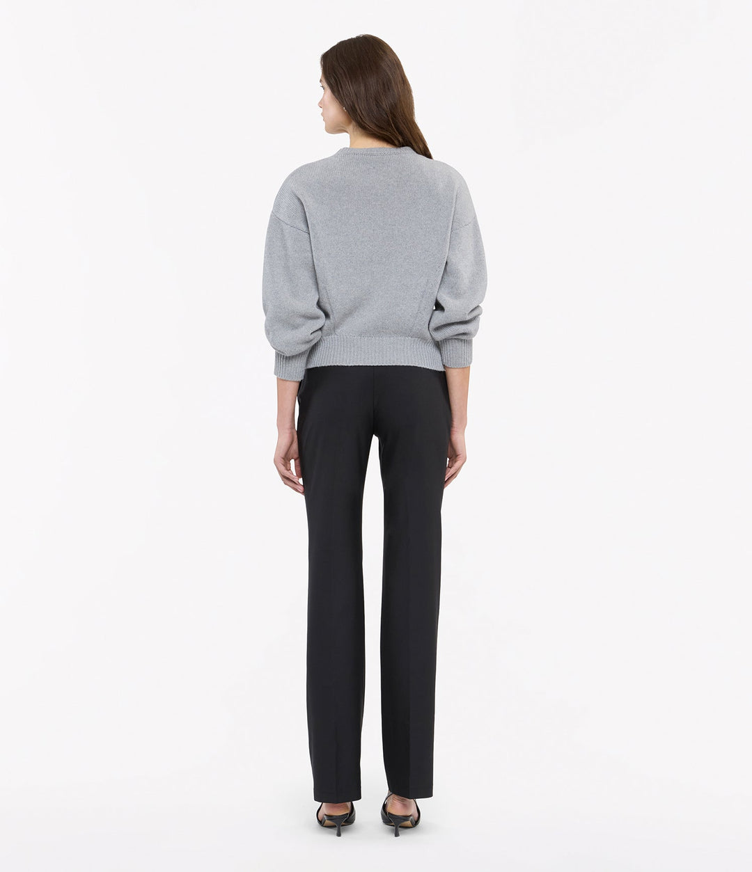 Cashmere Knit Sweatshirt