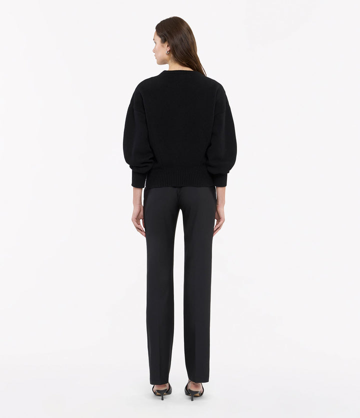 Cashmere Knit Sweatshirt