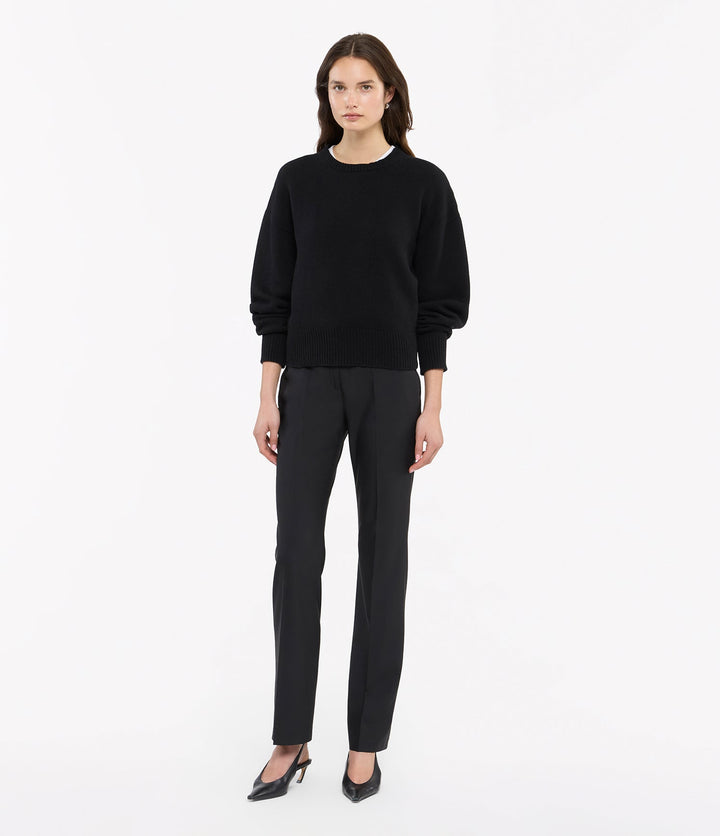 Cashmere Knit Sweatshirt