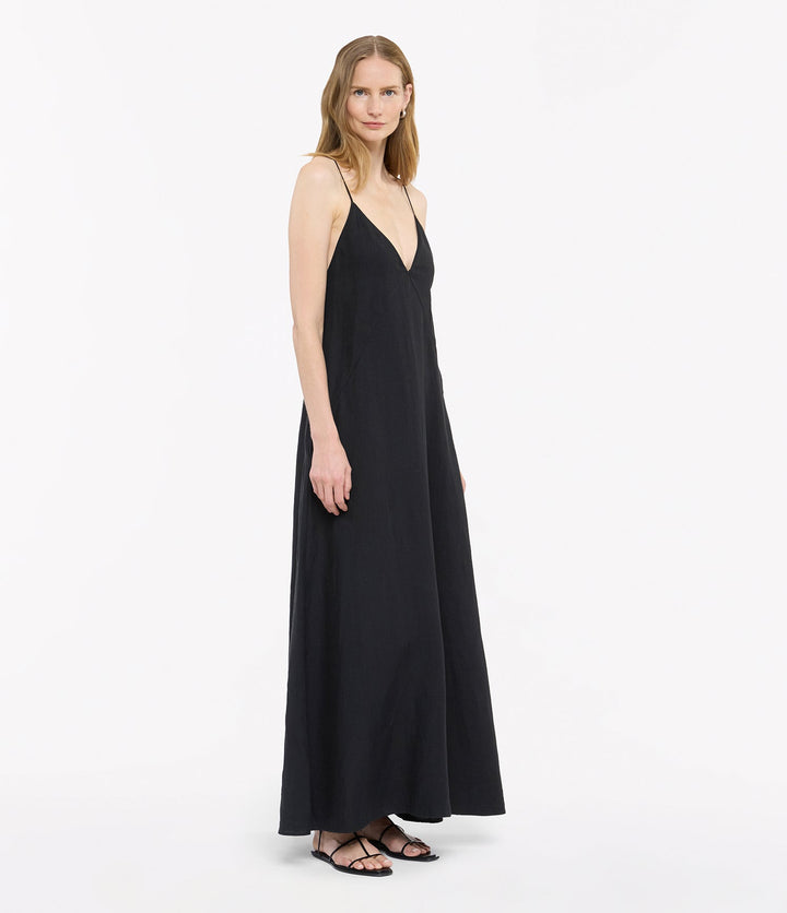 Seamed Slip Dress