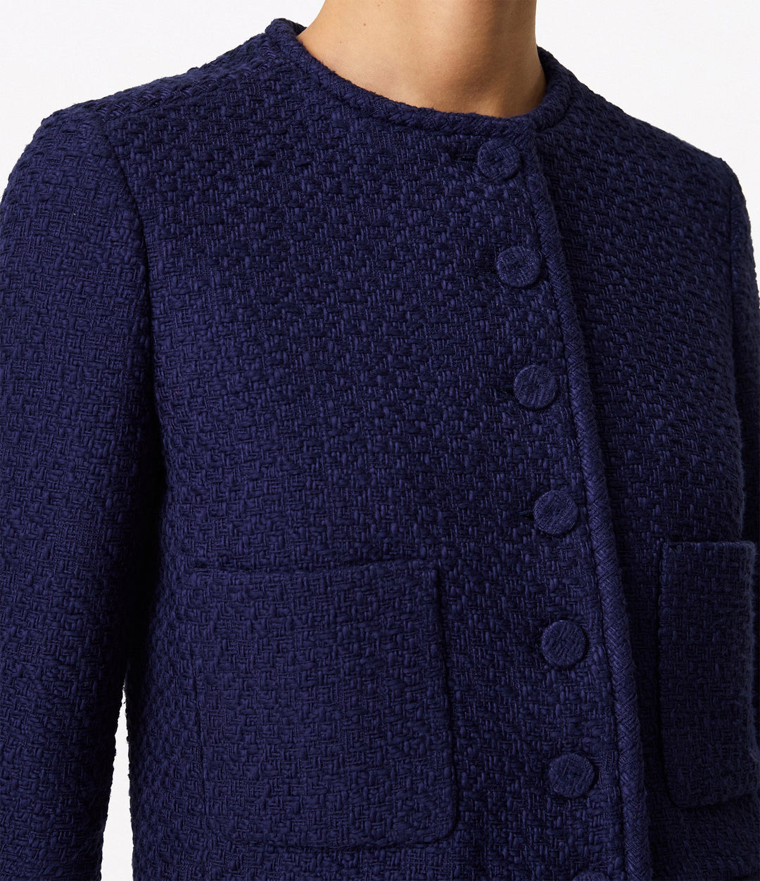 Cropped Tweed Jacket