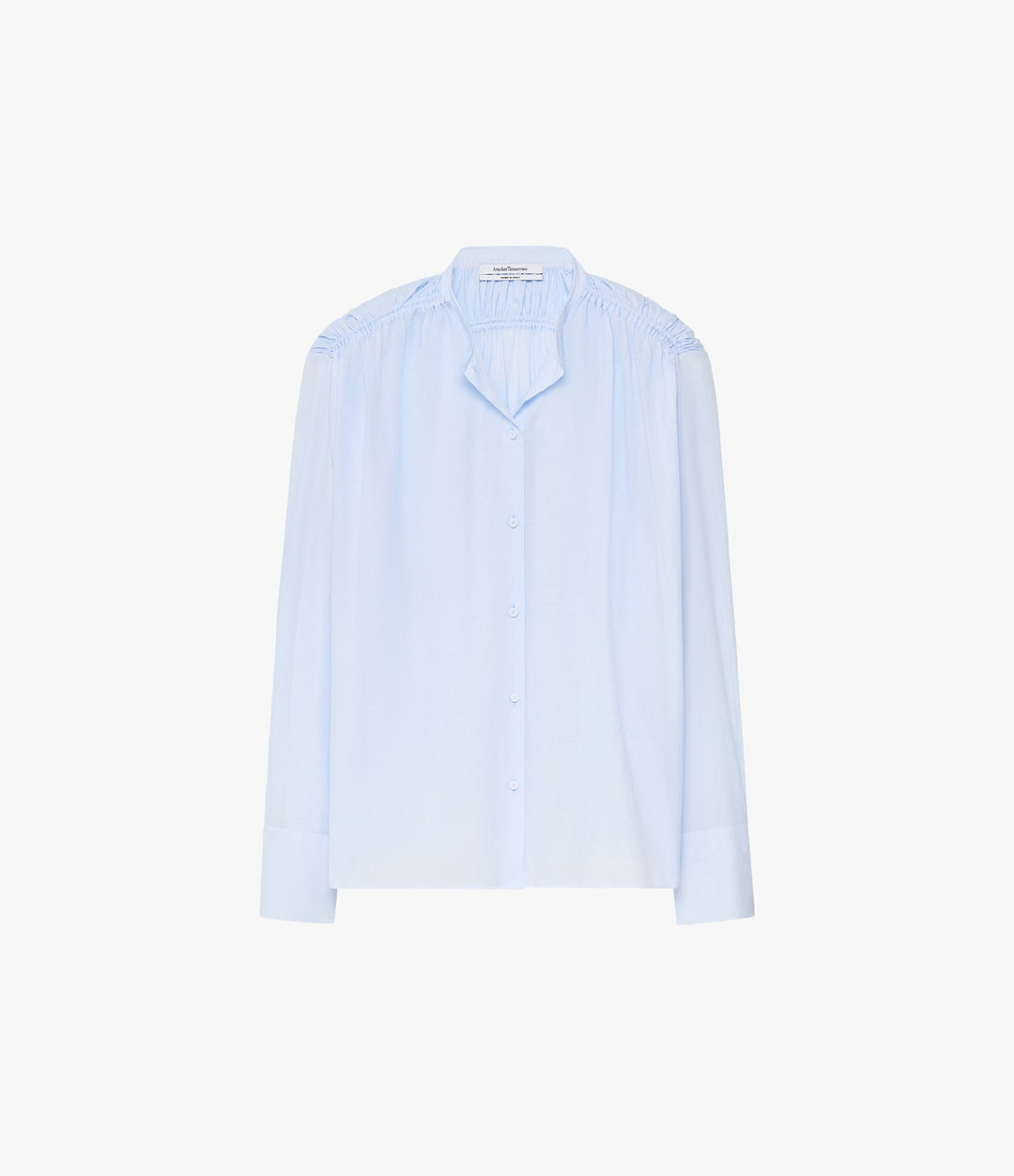 Gathered Voile Blouse
