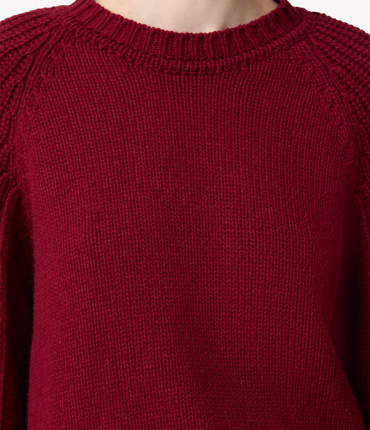 Cashmere Oversized Crewneck