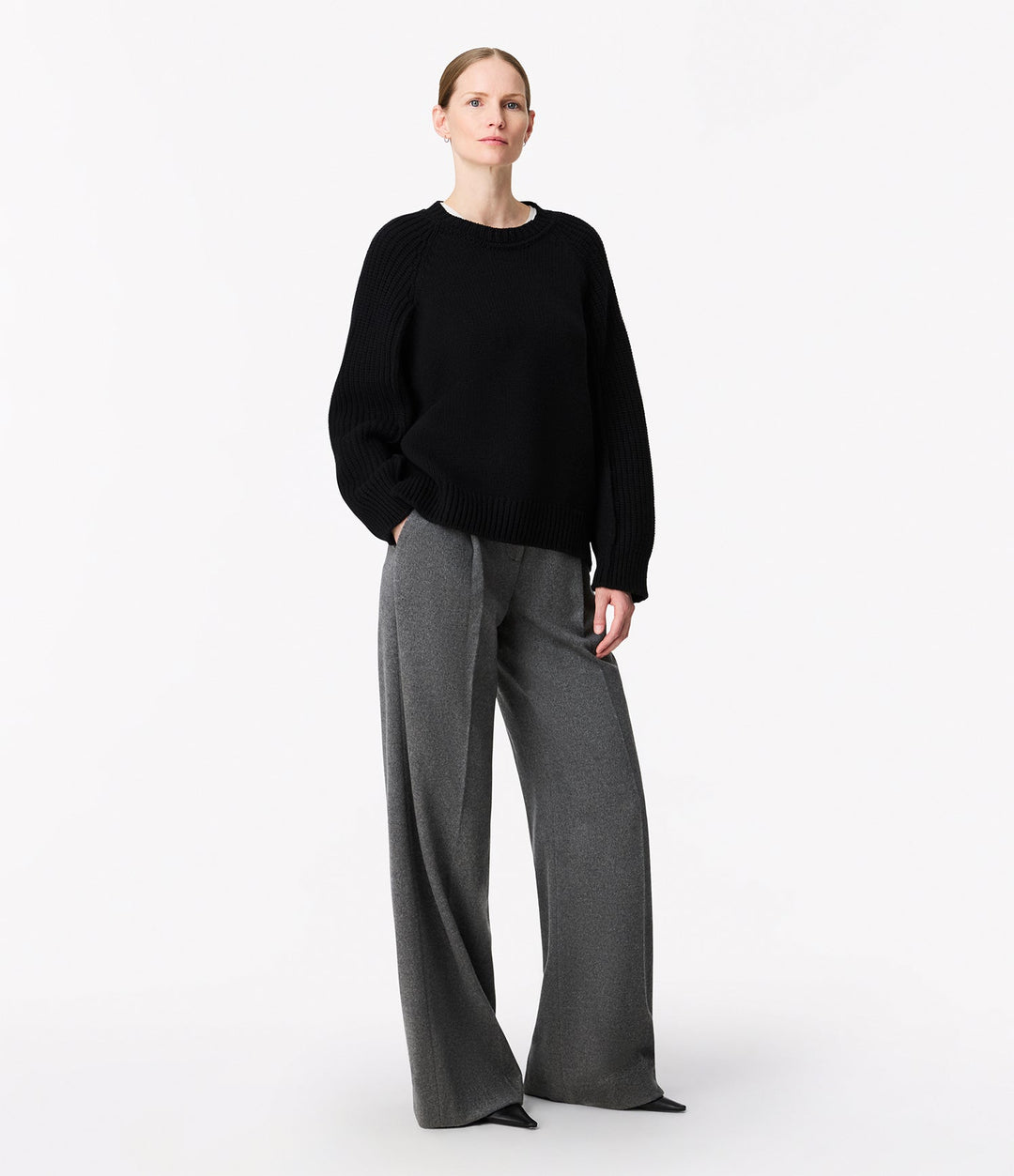 Cashmere Oversized Crewneck