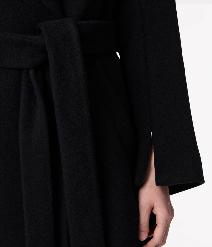 Double Breasted Wrap Coat