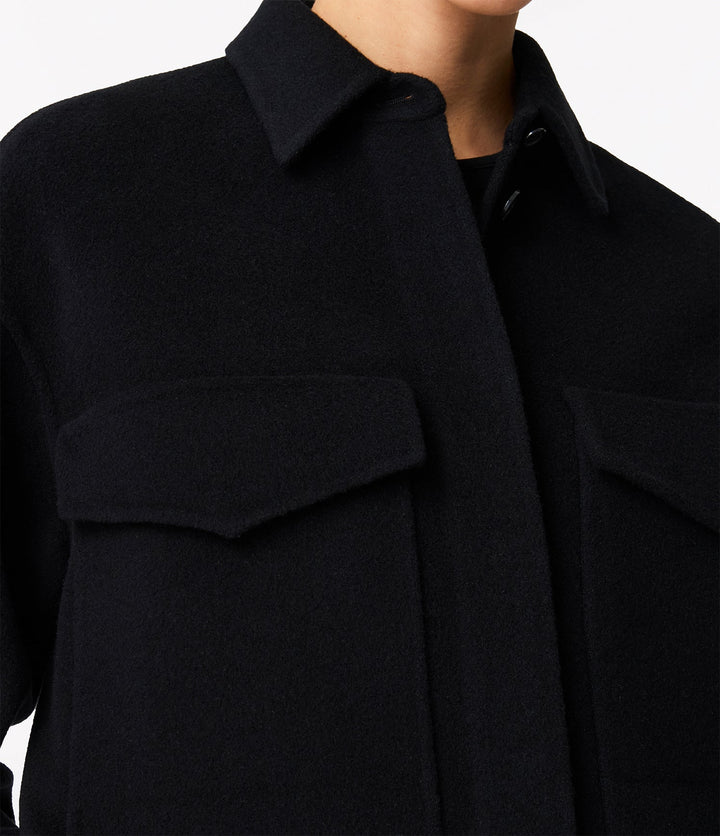Double Face Shacket