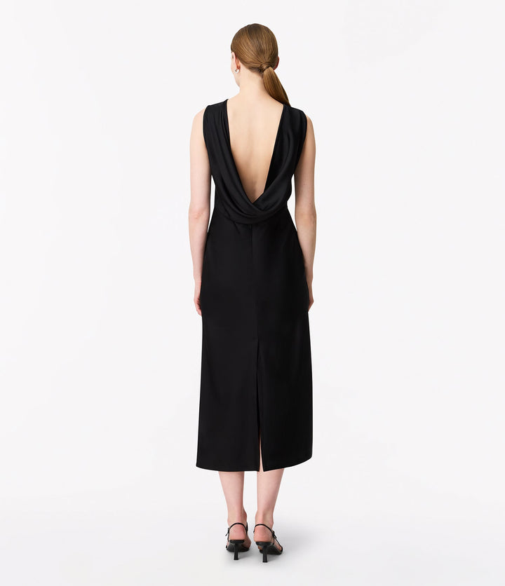 Cowl Back Dress
