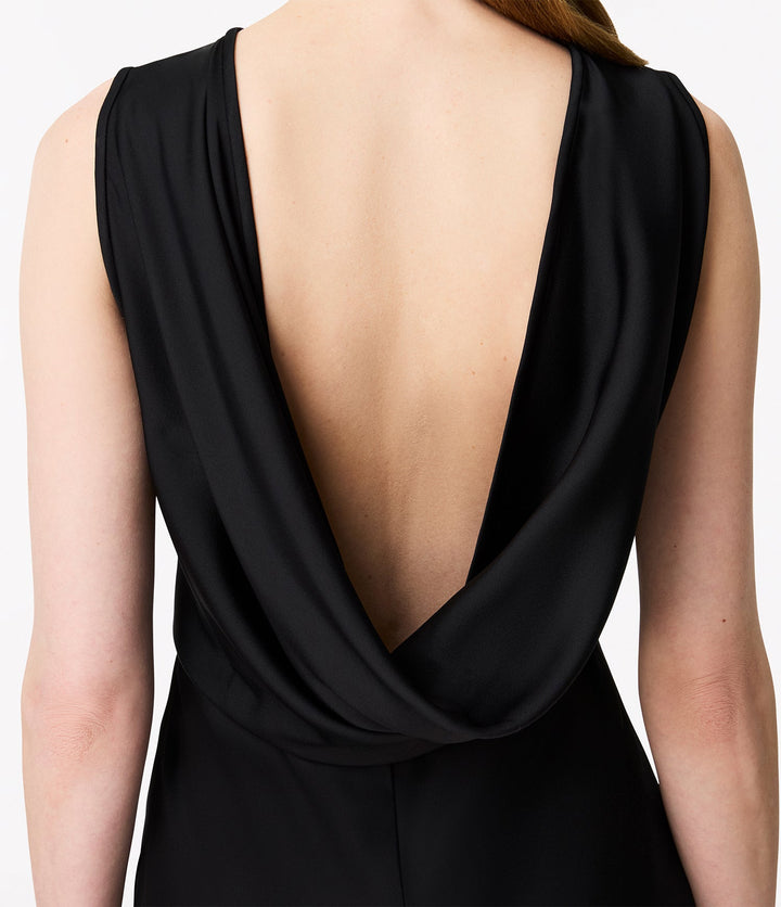 Cowl Back Dress