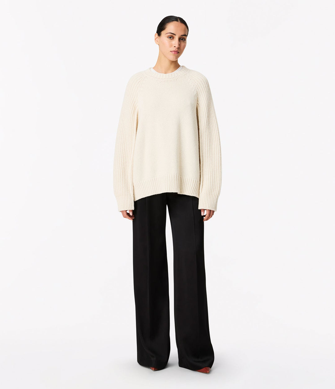 Cashmere Oversized Crewneck