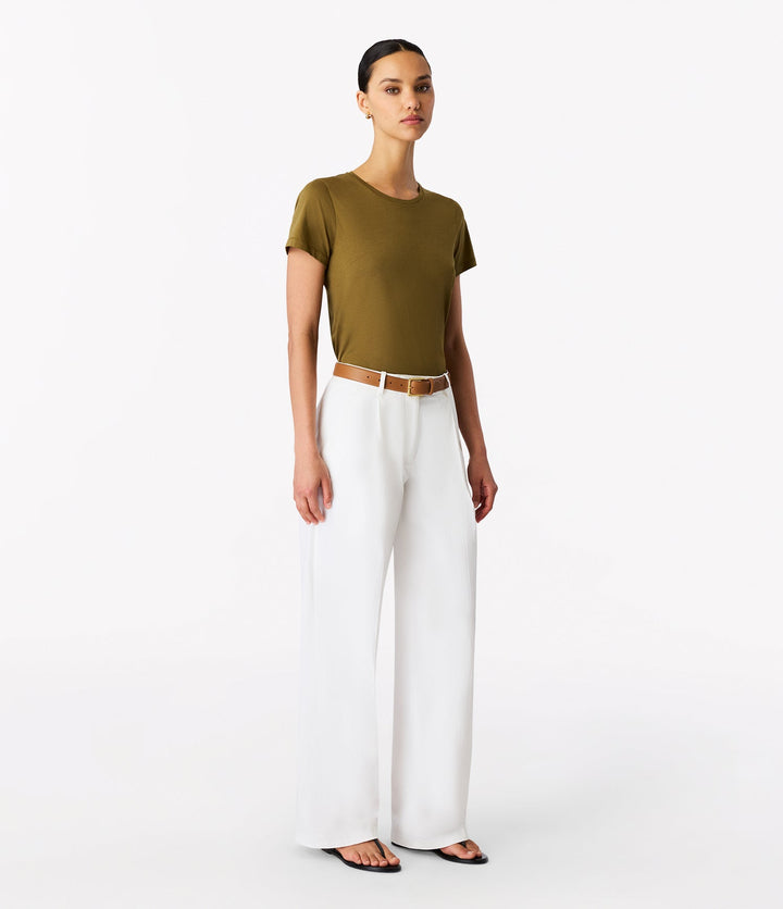 Relaxed Wide Leg Pant