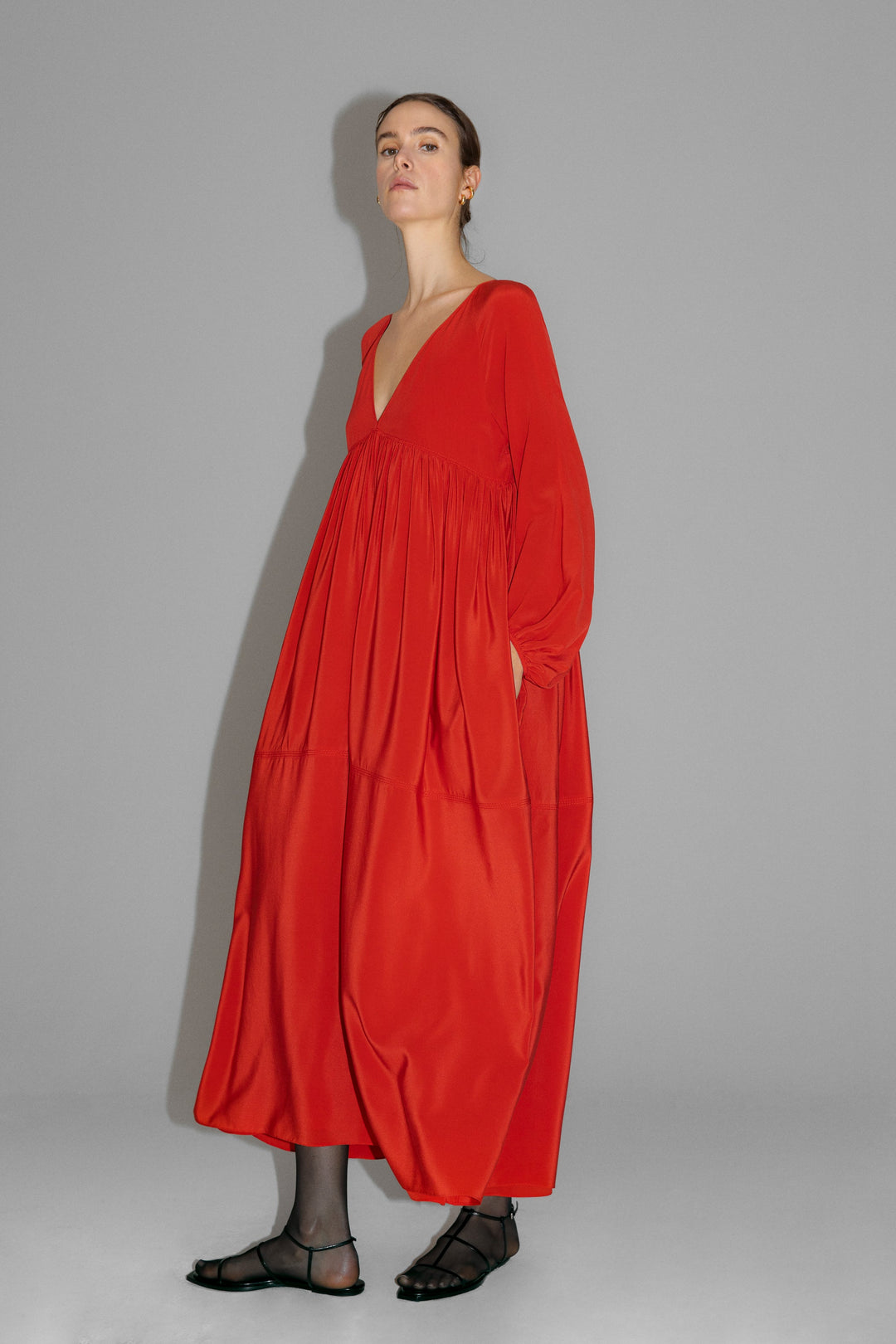 Empire Cocoon Dress