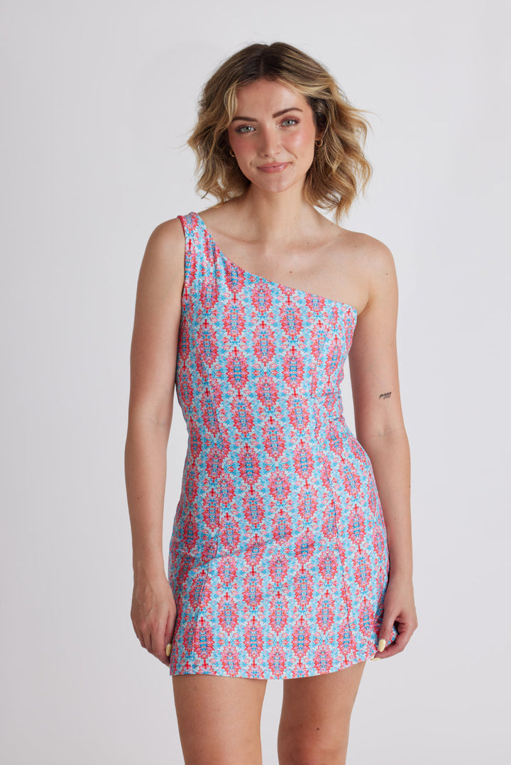 Amalfi One Shoulder Dress