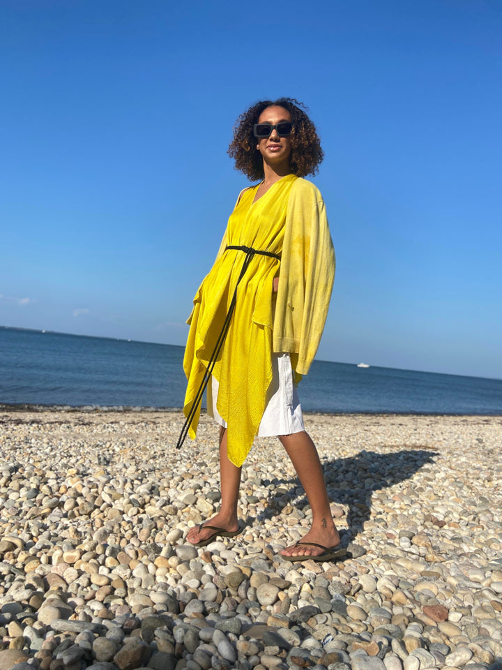 Amsale draped top