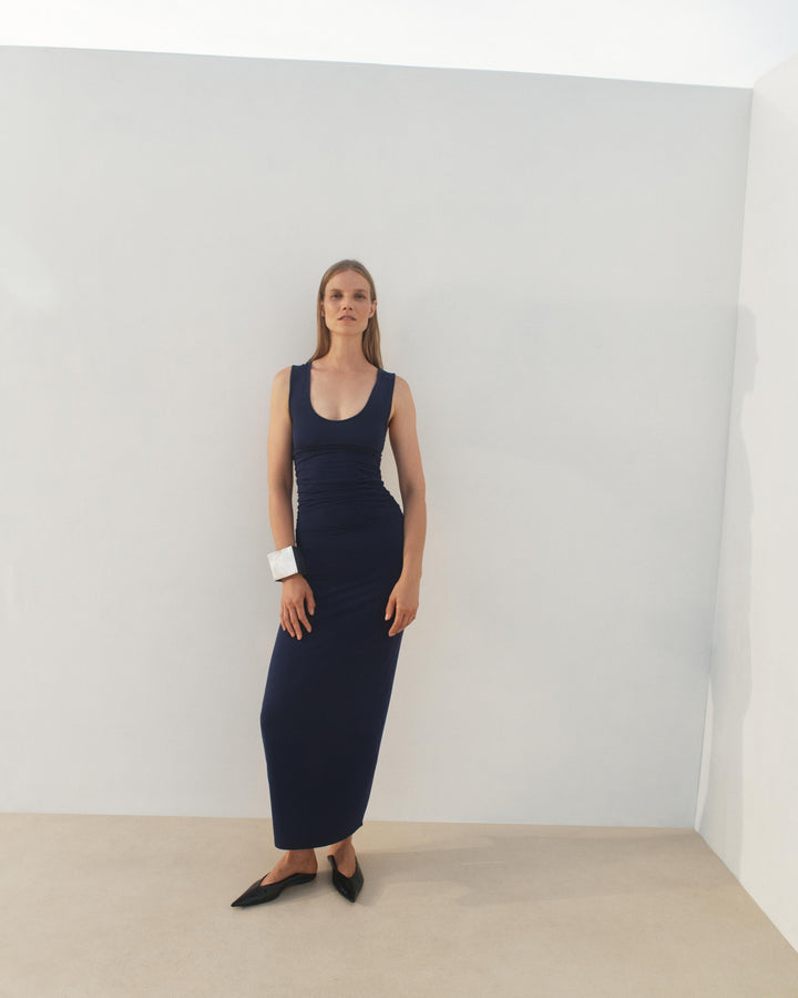 Ruched Tank Dress