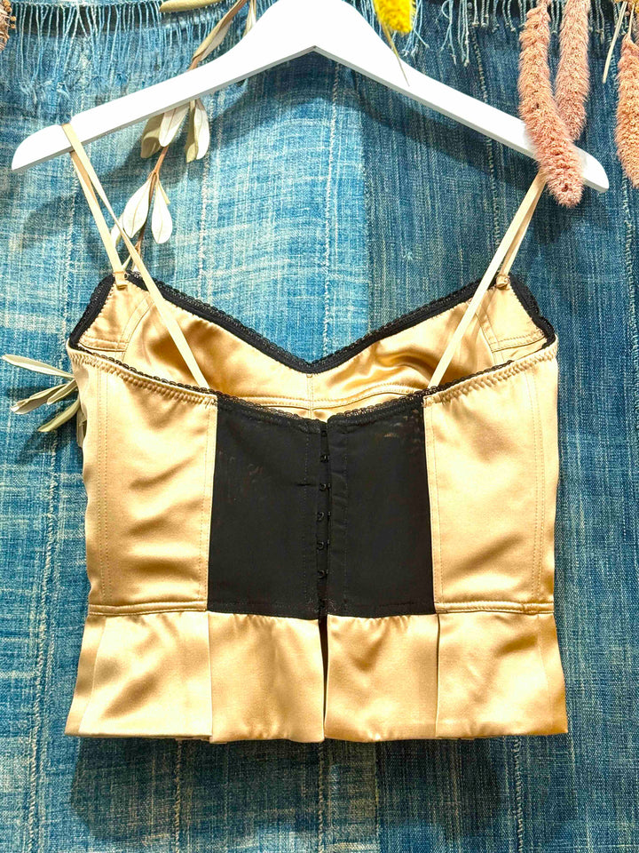 Kiki Silk bustier tank
