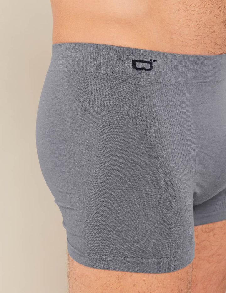 Men's Seamfree Boxer Briefs - Charcoal