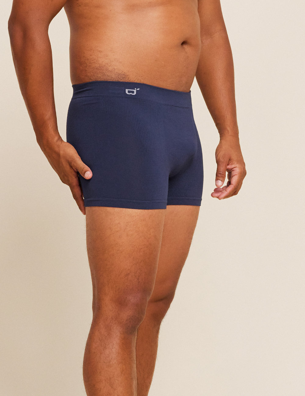 Men's Seamfree Boxer Briefs - Navy
