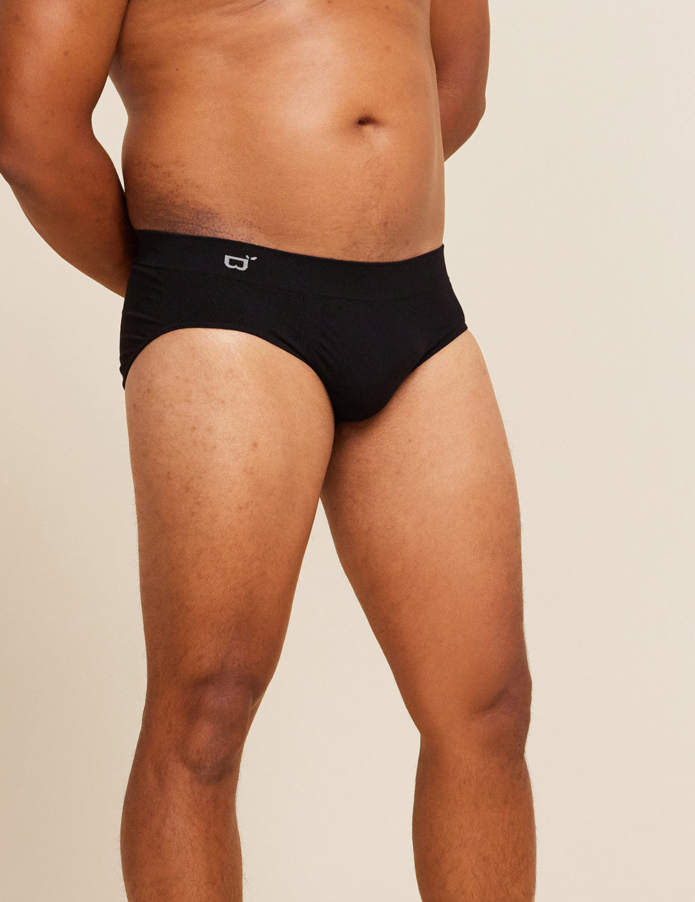 Men's Seamfree Briefs - Black